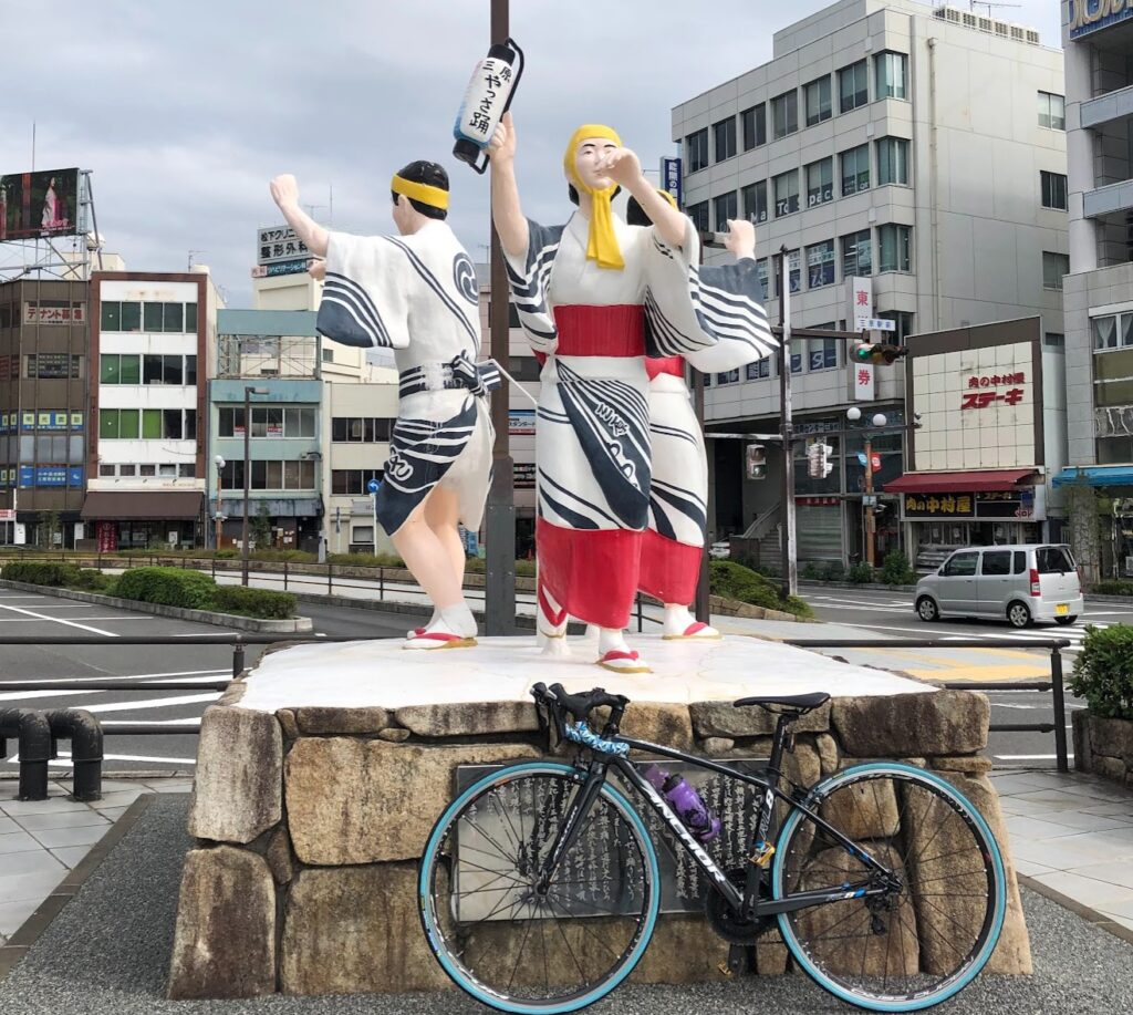 サイコロきっぷ倉敷自転車旅だるまとタコの町・三原　やっさ踊り