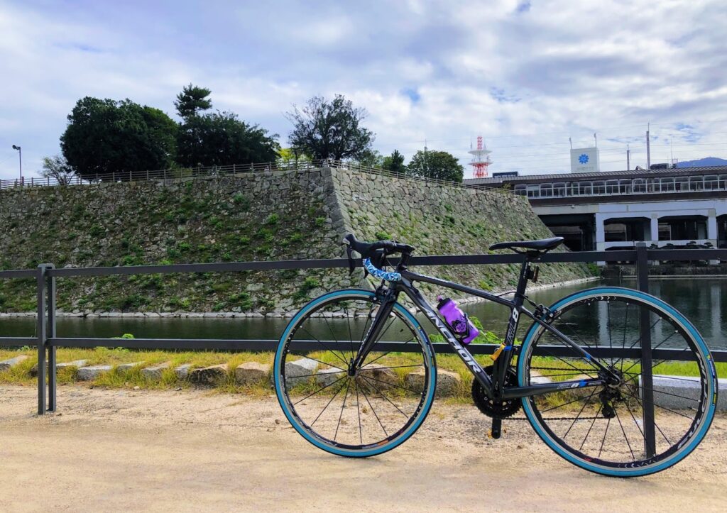 サイコロきっぷ倉敷自転車旅だるまとタコの町・三原　石垣