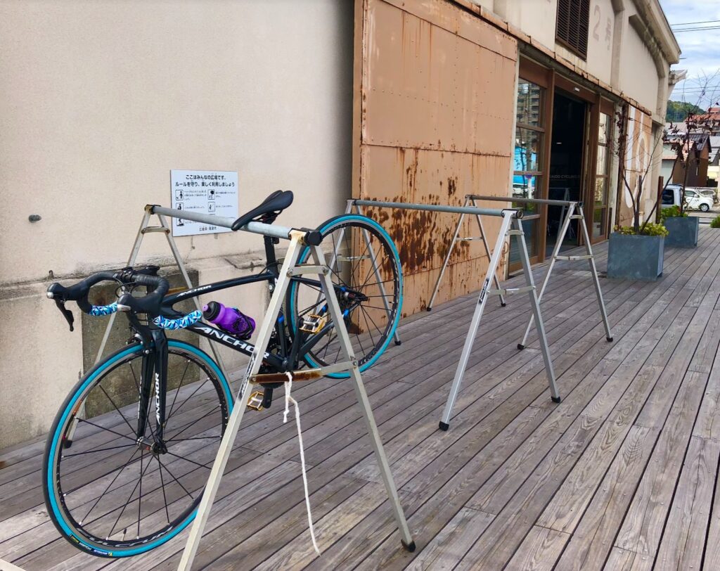 サイコロきっぷ倉敷自転車旅だるまとタコの町三原 相棒